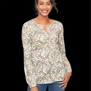 COTTON POPOVER - ROCKING PAISLEY